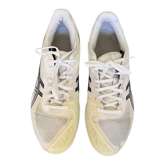 Asics Solution Speed FF Low Top Lace Up White Running Sneakers Men's Size 10 - Picture 1 of 14